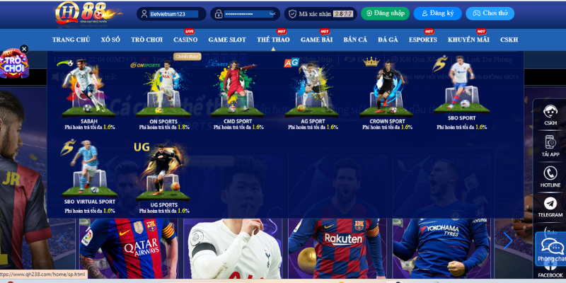 Vài Nét Sảnh Thể Thao Qh88