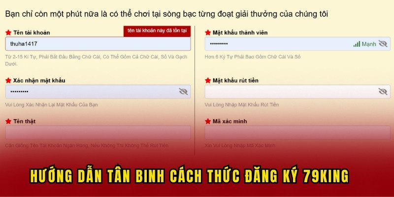 Hướng dẫn tạo tài khoản mới tại cổng game cho newbie